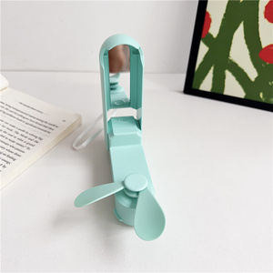 Tragbarer USB-Handy-Lüfter Faltbarer batterie betriebener multifunktion aler wiederauf ladbarer Mini-Lüfter - Product Image 2