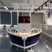 Bateau de Pêche en Aluminium de 5 Mètres pour Débutants et Pêcheurs de Loisirs, Petite Embarcation en Aluminium Certifié pour Eau de Mer