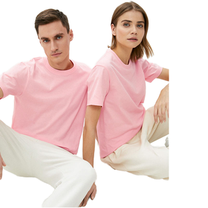 Camiseta de Cuello Redondo de Alta Calidad, 150g, 100% Algodón, Corte Ajustado, con Logotipo Personalizado, Estilo Hip-Hop Urbano para Hombre, Tejida y Ecológica - Product Image 1