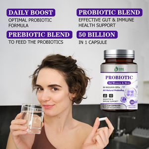 Best Selling Probiotic Capsules with Total Probiotic Activity Supports Accelerated Support Rates Supports Digedtive System - Product Image 3