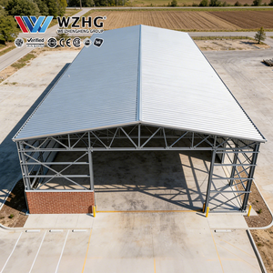ASTM Standard Q355GNH Steel Structure Warehouse American Market Oilfield <b>Storage</b> Manufacturer OEM For Texas - Product Image 1