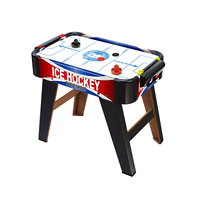 Table de hockey sur air électrique de 22 pouces avec logo personnalisé en usine, en matériaux écologiques pour le divertissement familial en intérieur, conforme aux normes ASTM/RoHS