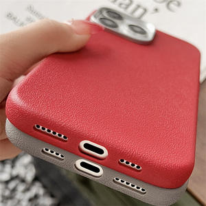 Produits tendance 2025 vente en gros étui en cuir TPU affaires de luxe résistant aux taches plusieurs couleurs pour <span class=keywords><strong>iphone</strong></span> 15 Pro Max - Product Image 5