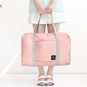 Marka yeni Modern kare su geçirmez çift katmanlı % 100% pamuk vakum sıkıştırılmış katlanabilir bagaj seyahat çantası ekstra büyük depolama - Product Image 6