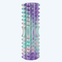 Rouleaux en mousse EVA haute densité, fermeté moyenne, 33 cm, pour le fitness, le massage et la relaxation musculaire