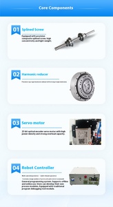 Nhỏ tự động thông minh 4 trục MCU lõi <span class=keywords><strong>servo</strong></span> Ổ 400mm cánh tay dài 3kg Tải công nghiệp scara cánh tay <span class=keywords><strong>robot</strong></span> cho máy xay - Product Image 4