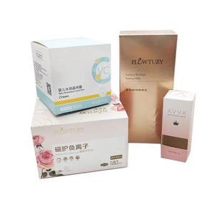 Boîte à crème personnalisée pour cosmétiques, emballage élégant pour crèmes visage et yeux avec gaufrage et pelliculage mat - Product Image 4