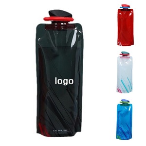 Borraccia Pieghevole in Plastica per Sport all'Aperto - Portatile per Mountain Bike, Escursionismo e Fitness - Product Image 1