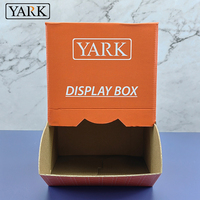 Custom 400gsm Display Packaging Paperboard Tube Display Box