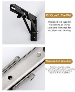 Thickened Folding Bracket Universal Shelf Foldable Wall Wall Fixed Right Angle Support Support Bracket Triangle <strong>Other</strong> <strong>Hardware</strong> - Product Image 6