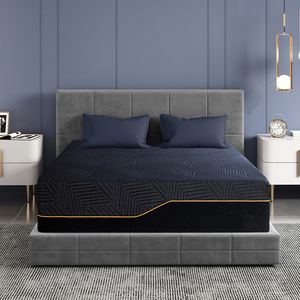 Nệm mút hoạt tính Queen Size 12 inch thân thiện với môi trường, màu trắng, chất liệu vải dệt hiện đại, êm ái, giảm áp lực, mát mẻ, dùng được trong bệnh viện - Product Image 1