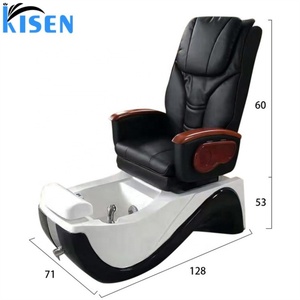 โต๊ะทำเล็บเท้าดีไซน์ทันสมัย เก้าอี้นวดเท้าสำหรับร้านทำเล็บและสปา - Product Image 5