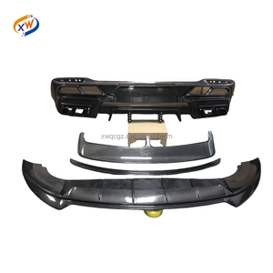 Pour <span class=keywords><strong>Mercedes</strong></span> Benz GLE coupé 450 <span class=keywords><strong>AMG</strong></span> 53 <span class=keywords><strong>63</strong></span> C167 LART Style Kit de carrosserie en Fiber de carbone capot lèvre avant aileron arrière pare-chocs aileron de toit - Product Image 1
