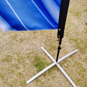 Tùy Chỉnh Kinh Doanh Quảng Cáo Ngoài Trời Bay Gió Đôi Bên In Ấn Lông Cờ Biểu Ngữ Đứng Giọt Giọt Lá Cờ Bãi Biển Cờ - Product Image 3