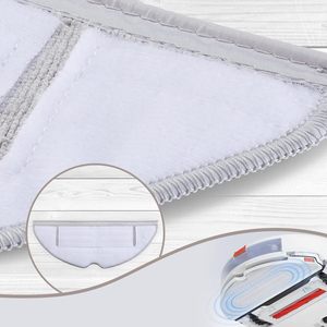 <span class=keywords><strong>Mop</strong></span> Almofada de Pano para Roborock S8 S8 + S7 MaxV Plus S7 + Série Robot Vacuum Microfiber VibraRise Mopping Pad Substituição Acessório - Product Image 5