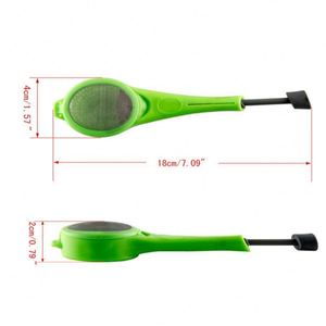 Infuseur à thé en vrac portable en plastique réutilisable avec piston en silicone intégré, vente en gros personnalisée - Product Image 2
