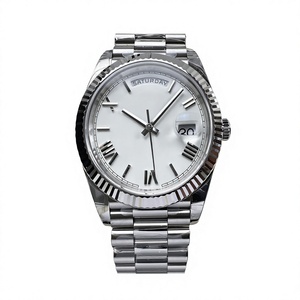 high top quality luminous watch Waterproof VS Factory 40mm 904L Steel 3235 Movement Roman White Diver watch - Product Image 1