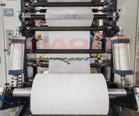 Machine d'impression flexographique 4 couleurs pour sacs shopping non tissés avec contrôle IOS/Android