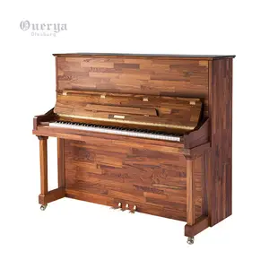 Burma teak 88 key Professional upright piano with bench Musical instruments for children's teaching and examination