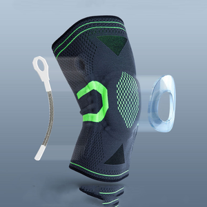 <span class=keywords><strong>Rodilleras</strong></span> Transpirables con Soporte <span class=keywords><strong>de</strong></span> Resorte, Antideslizantes y Amortiguadoras, Calentadores <span class=keywords><strong>de</strong></span> Piernas Fijos - Product Image 3