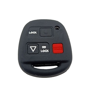 Silicone Voiture Clé Housse Pour <span class=keywords><strong>Toyota</strong></span> <span class=keywords><strong>Avensis</strong></span> Camry Corolla Pour Lexus 3 Boutons À Distance Clé Veste Porte-clés voiture - Product Image 1