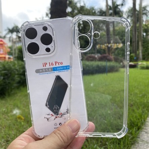 Funda Transparente para Teléfono Móvil al por Mayor, Carcasa de TPU Transparente de 1.5 mm para iPhone 14 15 16 17 Air Pro Max - Product Image 5