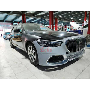 Kit de Facelift de estilo aybach para W221 S350 S400, kit de carrocería para <span class=keywords><strong>S</strong></span>-Class 2006-2012, mejora a 2023. 221 uogrado a W223 - Product Image 3