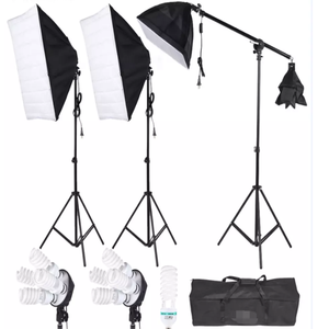 <span class=keywords><strong>45W</strong></span> ánh sáng bóng đèn softbox mềm hộp ảnh <span class=keywords><strong>studio</strong></span> thiết bị chiếu sáng <span class=keywords><strong>Kit</strong></span> - Product Image 3