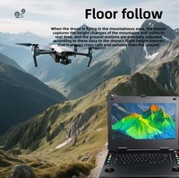 Station de sol numérique radio HD 15,6 pouces double bande, portée 10-15 km, pour drones FPV et industriels
