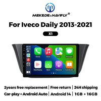 Navifly Écran de voiture Android Built in Car-play Auto Android Car Stereo X1 X2 pour Iveco Daily Support BT DSP GPS WIFI