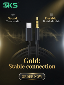 Cable de Audio <span class=keywords><strong>USB</strong></span> C a 3.5mm, Cable de Audio <span class=keywords><strong>USB</strong></span> Tipo C, Cable <span class=keywords><strong>AUX</strong></span> de Carga Rápida para Altavoz de Coche y Auriculares - Product Image 2