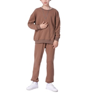 Conjunto Deportivo de Algodón Transpirable Personalizado para Niños, Sudaderas Deportivas, Pantalones Deportivos, Conjunto Deportivo para Correr al por Mayor para Niños para Otoño - Product Image 2