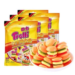 Caramelos Suaves Surtidos Q&Q, Sabores Hamburguesa, Pizza, Cola, Ácido, Insecto, Fruta, Caramelos Suaves Trolly de Alemania, Azúcar - Product Image 1