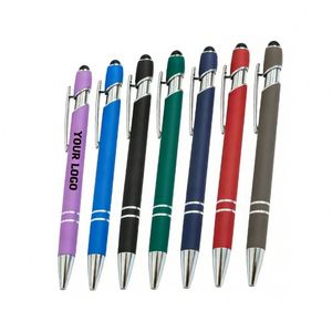 Cheap Wholesale Custom Business Logo Pen Metal Ballpoint Office School Writing Promotional <b>Gift</b> <b>Stationery</b> Pen - Product Image 1