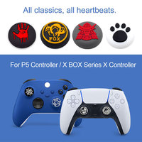 Thumb Stick Grip Cap pour so Ny Play Station5 4 Ps5 ps4 X Box Switch Pro Controller Joystick Soft Silicone Cover Protector Case