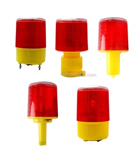 Feux de signalisation solaires pour la sécurité routière, feux de barricade, feux de circulation à LED - Product Image 1