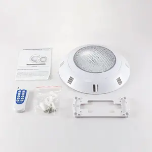 12Volt đầu vào IP68 không thấm nước dưới nước ứng dụng hồ bơi đèn LED 12 Wát vật liệu nhựa bề mặt gắn đèn