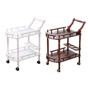 <span class=keywords><strong>Carrello</strong></span> di Servizio in Legno Massello a Due Ripiani per Hotel e Ristoranti, <span class=keywords><strong>Carrello</strong></span> per Bevande e <span class=keywords><strong>Liquori</strong></span> per Uso Domestico, Vendita all'Ingrosso - Product Image 2