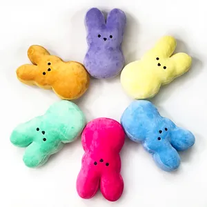 2023 peeps 15cm 20cm 25cm 50cm animal stuffed rabbit plush toy wholesale soft plush easter bunny for happy easter kids gift