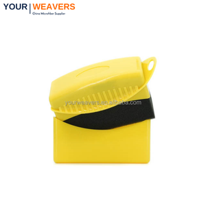 Brosse pour pneus de voiture Brosse éponge de polissage pour roues de voiture avec couverture Lavage Nettoyage Pansement Applicateur Pad - Product Image 3