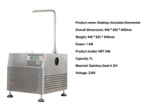 Distributeur de chocolat chaud avec robinet pour café et pâtisserie, 5,5 L, mini machine à fondue pour bonbons