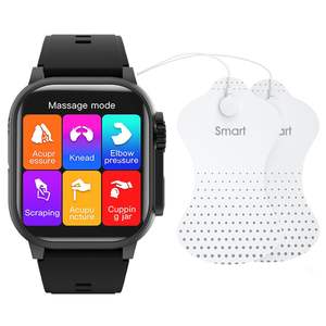 마사지 스마트 시계 패션 도매 야외 남자 TFT 방수 메시지 알림 Reloj F18 스마트 시계 - Product Image 1