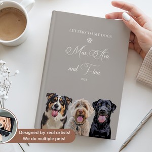 <span class=keywords><strong>Livre</strong></span> commémoratif <span class=keywords><strong>personnalisé</strong></span> pour animaux de compagnie Journal <span class=keywords><strong>photo</strong></span> de chien <span class=keywords><strong>personnalisé</strong></span> lettres à <span class=keywords><strong>mon</strong></span> chien carnet à couverture rigide cadeau pour les amoureux des animaux de compagnie - Product Image 3