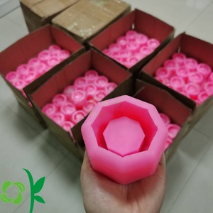 Oksilicone Silicone Silicone Chậu Hoa Khuôn Planter Nồi Silicon Hot Bán 3D Tái Sử Dụng Sinh Thái-Frindly Xi Măng Bê Tông Thịt Hoa - Product Image 6