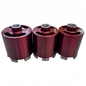 Foret diamanté de qualité supérieure 82 mm, connexion M16, longueur de travail 80 mm, segmenté turbo, <span class=keywords><strong>mandrin</strong></span> <span class=keywords><strong>SDS</strong></span>, garantie 3 ans, maçonnerie - Product Image 5