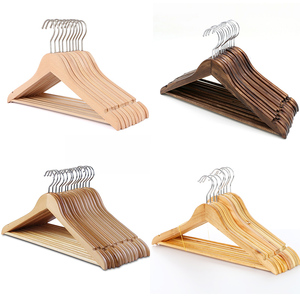 <span class=keywords><strong>Cintre</strong></span> pliant en bois pour adultes en gros et au détail avec logo - Product Image 2