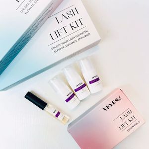 <span class=keywords><strong>Kit</strong></span> <span class=keywords><strong>de</strong></span> Rizado y Tinte <span class=keywords><strong>de</strong></span> <span class=keywords><strong>Pestañas</strong></span> VEYES con Bálsamo y Fórmula en Gel Vegano, Sin Olor, Semipermanente - Product Image 1