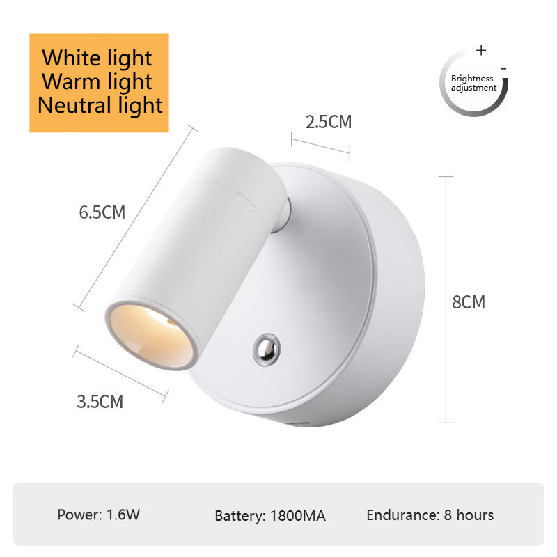 Blanc - Version de chargement - Réglage infini de la luminosité