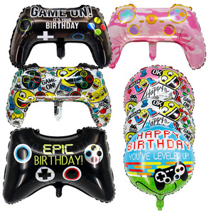 Nuovo gioco in stile Anime dei cartoni animati sul Controller con foglio di alluminio decorazione per feste di <span class=keywords><strong>buon</strong></span> <span class=keywords><strong>compleanno</strong></span> Globos per bambini giocattolo - Product Image 1