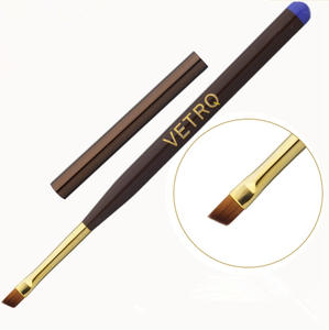 <span class=keywords><strong>ปาก</strong></span>กาศิลปะเล็บปากแบนแบบญี่ปุ่นพร้อมอายไลเนอร์ผมสังเคราะห์สำหรับการทำสีด้ามจับไม้และเครื่องมือวาดดอกไม้ - Product Image 3